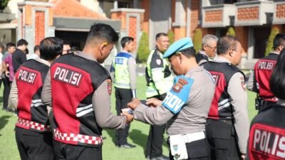 Pastikan Kedisiplinan dan Keprofesionalan dalam Menjalankan Tugasnya, Subsatgas Propam Laksanakan Gaktibplin yang Terlibat Ops Cipkon Agung 2025