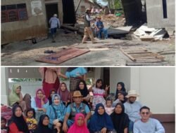 Mantan Bupati Bireuen Drs. Mustafa A. Geulanggang Terharu, Melihat Kondisi Dampak Bencana
