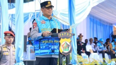 Wakapolri Apresiasi Sinergi Ribuan Mitra Kamtibmas, dalam Apel Mitra Kamtibmas Presisi di Polda Papua
