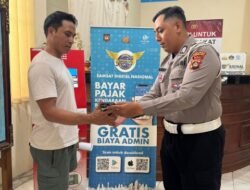 Permudah Layanan Pajak kepada Masyarakat, Polres Karangasem Terus Gencarkan Aplikasi Signal Samsat