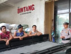 Jelang Nataru Sat Binmas Polres Tingkatkan Cooling System dan Sambang, ke Salah Satu Toko Beras di Karangasem