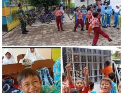 Keceriahan Siswa Siswi di Beberapa Sekolah di Desa Pecoro, Saat Menyambut Tibanya Makan Bergizi Gratis