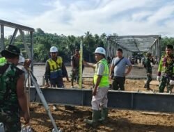 Pembangunan Jembatan Bailey di Lintas Bireuen–Takengon Dikebut 24 Jam, Harapan Warga Tepi Mane Mulai Menyala
