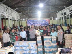 Polda Babel Dan Bhayangkari Kembali Salurkan Bantuan Logistik Ke Korban Bencana Di Sumut