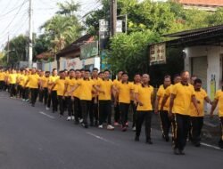 Jaga Kesehatan dan Stamina, Polres Karangasem Gelar Olahraga Bersama Rutin di Hari Jum’at