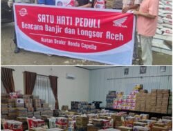 Ikatan Dealer Honda Capella Serahkan Bantuan, untuk Korban Banjir di Jangka
