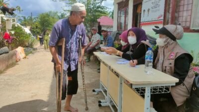 IDI Aceh Utara Bersama IDAI, PABI dan RS Sakinah Gelar Bakti Sosial Kesehatan, untuk Warga Lubuk Pusaka Pasca Banjir