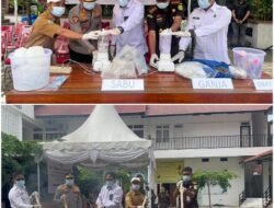 Kejari Bireuen Musnahkan Ribuan Barang Bukti, Narkoba dan Tindak Pidana Umum
