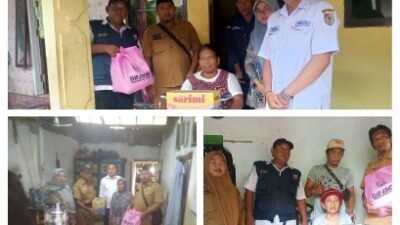 Dinas Sosial Jember Salurkan Bantuan, kepada Warga Kurang Mampu di Kecamatan Bangsalsari