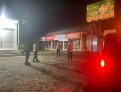 Melalui Blue Light Patrol, Polsek Bebandem Cegah dan Antisipasi Kejahatan Malam