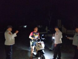 Cegah Terjadinya Tindak Pidana dan Gangguan Kamtibmas Jelang Nataru, Polsek Rambang Laksanakan KRYD di Malam Hari Libur