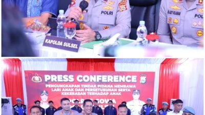 Kapolda Sulsel Bongkar Kasus Kekerasan Seksual Anak di Gowa, Pelaku Terancam 15 Tahun Penjara