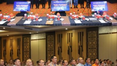 Kapolda Sulsel Pastikan Kesiapan Pengamanan Nataru Lewat Rakor Lintas Sektoral 2025