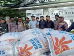 Polres dan Kodim 0106 Aceh Tengah Kawal 12 Ton Beras Bantuan Bencana Alam ke Kecamatan Pegasing dan Bies