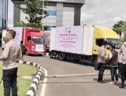 Polda Sumsel Salurkan Bantuan Kemanusiaan ke Langkat dan Aceh Tamiang