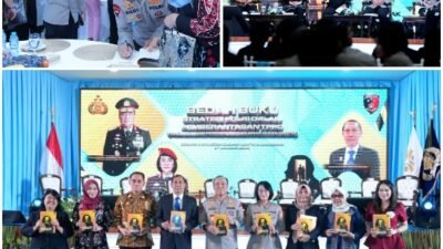 Wakapolri Menggelar Peluncuran dan Bedah Buku, Berjudul “Strategi Polri dalam Pemberantasan TPPO