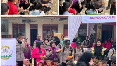 9 Taruna Akpol dan SSDM Polri Berikan Trauma Healing Perdana di Aceh Tamiang