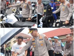 Pastikan Kesiapan Operasional, Kapolres Karangasem Cek Langsung Perawatan Kendaraan Dinas