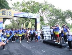 Meriahkan HUT ke-45 Satpam, Dirbinmas Polda Bali Buka Security Fun Run