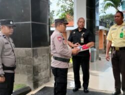 Melalui Cooling System Sat Binmas Polres Karangasem, Bangun Koordinasi dengan Security Bank BPD Karangasem
