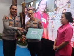 Penuh Kehangatan, Polres Karangasem Gelar Acara Kenal Pamit Kapolres Bersama PJU