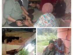 Anggota DPRD Majalengka fraksi PAN Efran Galuh Setiawan Tinjau Rumah warga Tidak layak Huni di Desa Singawada