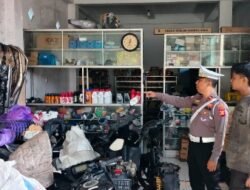 Sat Lantas Polres Karangasem  Gencar Sosialisasi Larangan Penggunaan Knalpot Brong, kepada Masyarakat 