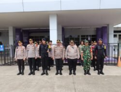 Kapolres Tangsel Pimpin Apel Kesiapan dan TFG Laga BRI Liga 1 Persita Tangerang vs Borneo FC