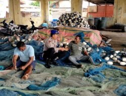 Cuaca Ekstrem Ancam Keselamatan Nelayan, Sat Pol Airud Polres Lhokseumawe Intensifkan Patroli Dialogis di PPI Pusong Lama