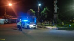 Cegah Aksi Balap Liar, Sat Lantas Polres Karangasem Gelar Patroli Malam Minggu