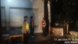 Cegah dan Antisipasi Gangguan Kamtibmas, Polsek Bebandem Intensikan Blue Light Patrol