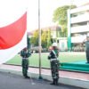 Pelihara dan Tingkatkan Disiplin, Kodam II/Sriwijaya Gelar Upacara Bendera mingguan