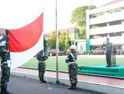 Pelihara dan Tingkatkan Disiplin, Kodam II/Sriwijaya Gelar Upacara Bendera mingguan