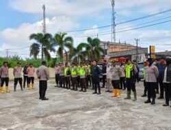 Pasca Banjir Polsek Belitang III Melaksanakan Kurve