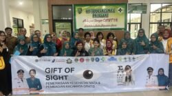 Hadiri Monitoring Program _Gift Of Sight_, Ega Anjani Reynaldy Pastikan Tepat Sasaran