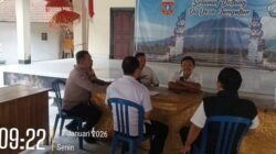 Bhabinkamtibmas Desa Jungutan Sambang dan Cooling system, bersama Kawil Sekedesaan Jungutan