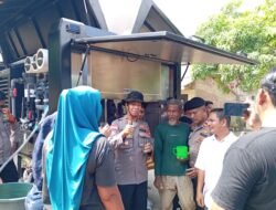 Suplai Air Bersih, Polres Aceh Timur Bersama BKO Brimob Hadirkan Water Treatment di Pante Bidari
