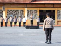 Pimpin Apel Perdana Sebagai Wakapolda Babel, Brigjen Pol Murry Mirranda Tekankan Pentingnya Disiplin Anggota