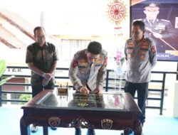 Kapolda Bali Resmikan Bangunan Parkir Kendaraan Roda Dua, di Polda Bali