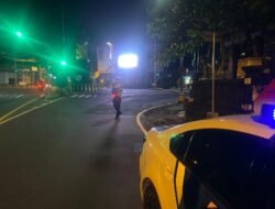 Rutinitas Satuan Lalulintas Polres Karangasem Gelar Blue Light Patrol, Ciptakan Rasa Aman Pada Malam Hari di KTL 1