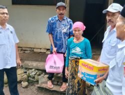 Dinas Sosial Jember Salurkan Bantuan, Kepada Keluarga Kurang Mampu Di Kecamatan Bangsalsari