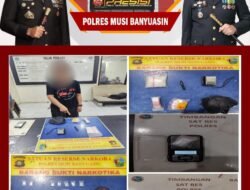 Reserse Narkoba Polres Muba Amankan Terduga Pengedar Sabu berat Bruto 94,63 gram