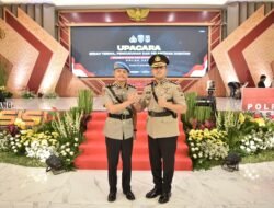 Serah Terima Jabatan Kapolres Gresik, AKBP Ramadhan Nasution Gantikan AKBP Rovan Richard Mahenu