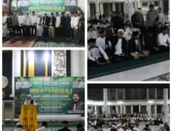 Ribuan Masyarakat Ramaikan Dalam Mumen Peringatan isra Miraj 27 Rajab
