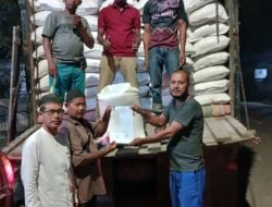 Relawan dan Data Lapangan Klarifikasi Pernyataan Bantuan Banjir di Gampong Raya Dagang