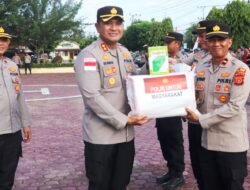 Pulihkan Sektor Pertanian Pascabanjir, Kapolres Aceh Timur Salurkan Bibit Bantuan dari Kapolda Aceh
