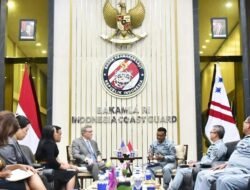 Bakamla Diskusi Perkembangan Ancaman Maritim dengan Mantan Wakil Komandan Coast Guard AS