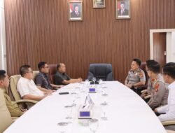 Kapolres Muba AKBP Ruri Prastowo,S.H,S.I.K M.I.K Bersama PJU Bersilaturahmi ke Kantor DPRD Muba