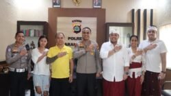 Pererat Silaturahmi, Kapolres Karangasem Terima Audiensi Pengelola Taman Soekasada Ujung