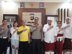 Pererat Silaturahmi, Kapolres Karangasem Terima Audiensi Pengelola Taman Soekasada Ujung